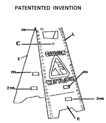 Yellow Fellow Safety Sign at Heart of Patent Infringement Suit